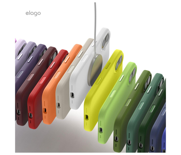 Elago Magsafe Silicon Case do iPhone 17 Cobalt Blue - 1360527 - zdjęcie 2